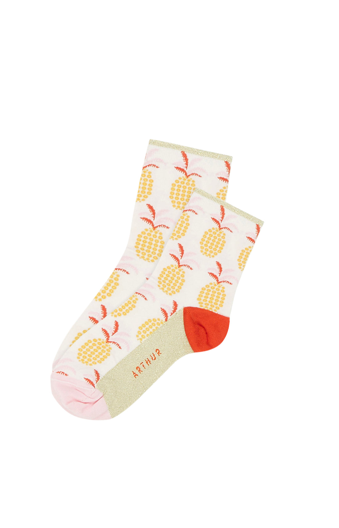 Socks - Yellow Pineapple
