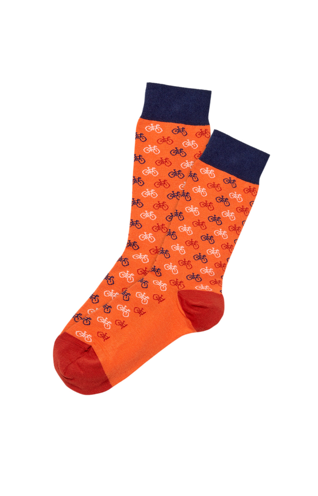 Chaussettes Homme Petit Vélo Marine 5