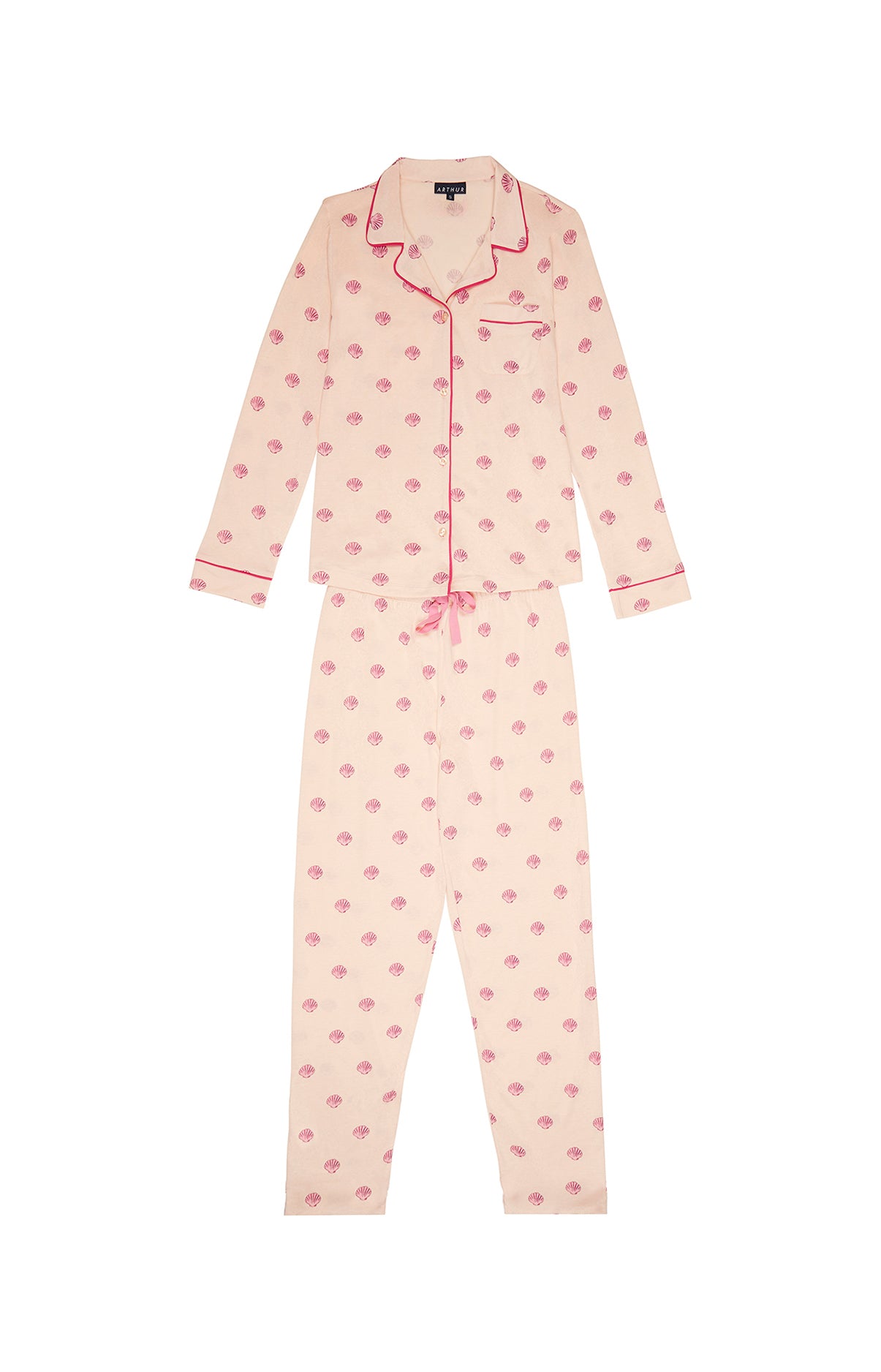 Pyjama boutonné - Coquillage 3