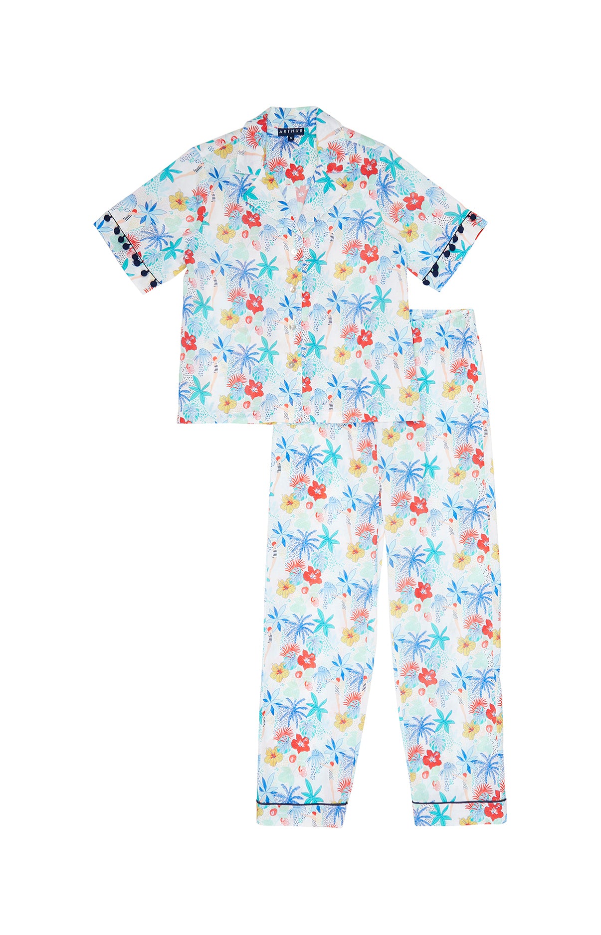 Pyjama boutonné Tahiti 3