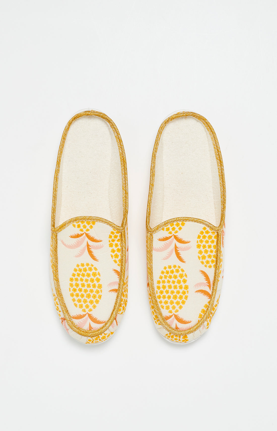 Mules Femme Ananas Jaune 2