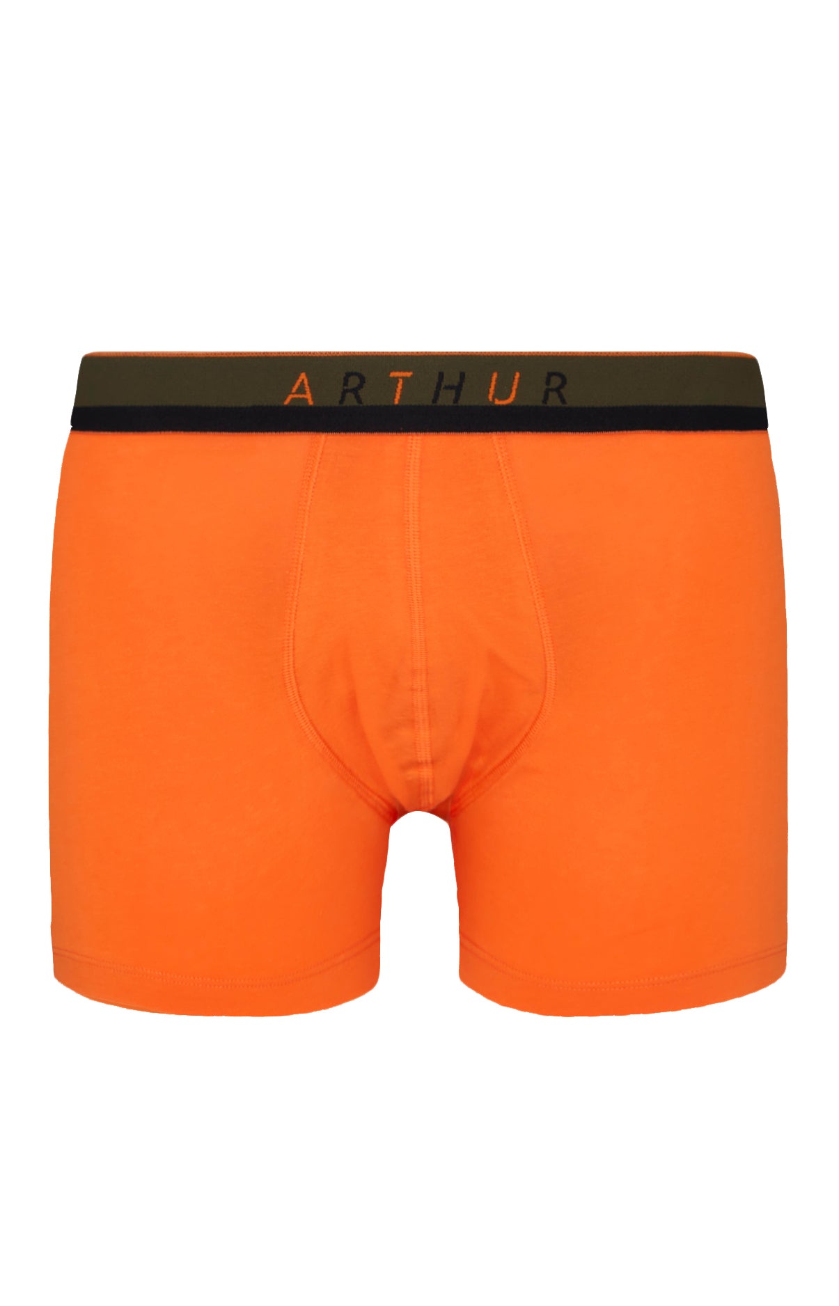 Lot de 2 boxers homme en coton extensible Bleu Orange Stay and Fit Lot de 2 boxers homme en coton extensible Bleu Orange Stay and Fit