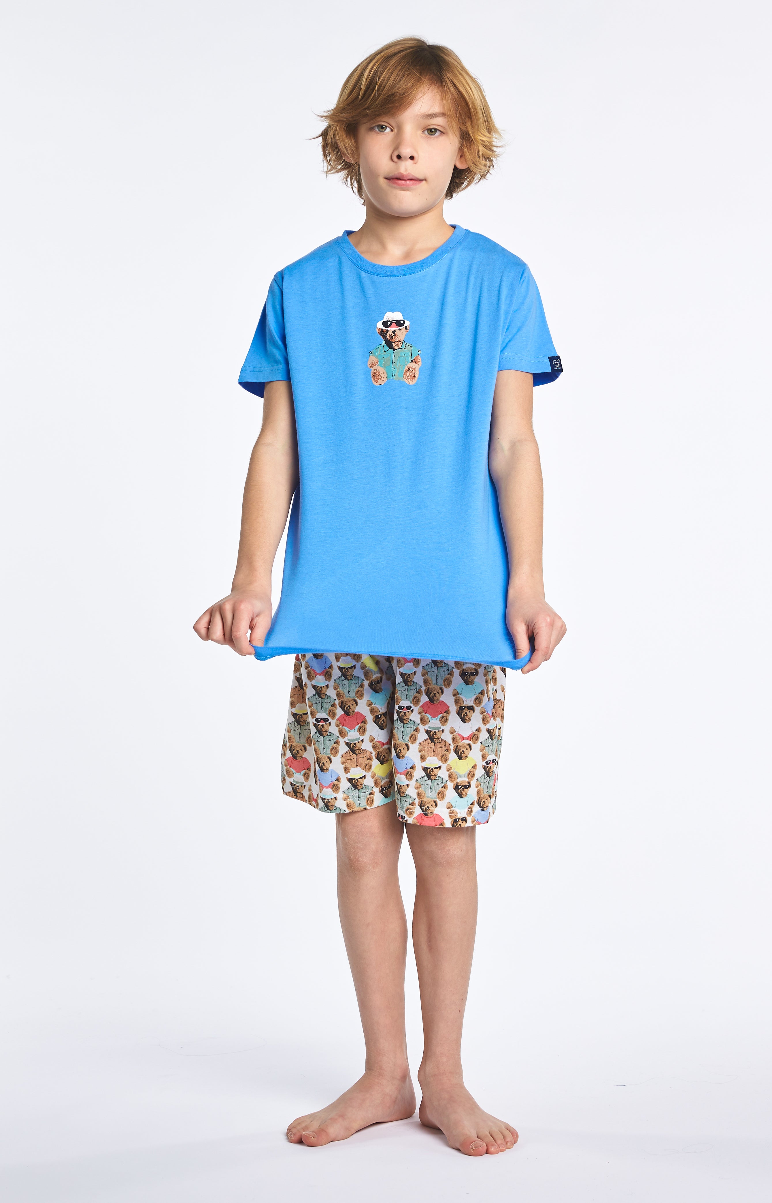 Pyjama court enfant Teddy Multicolore 5