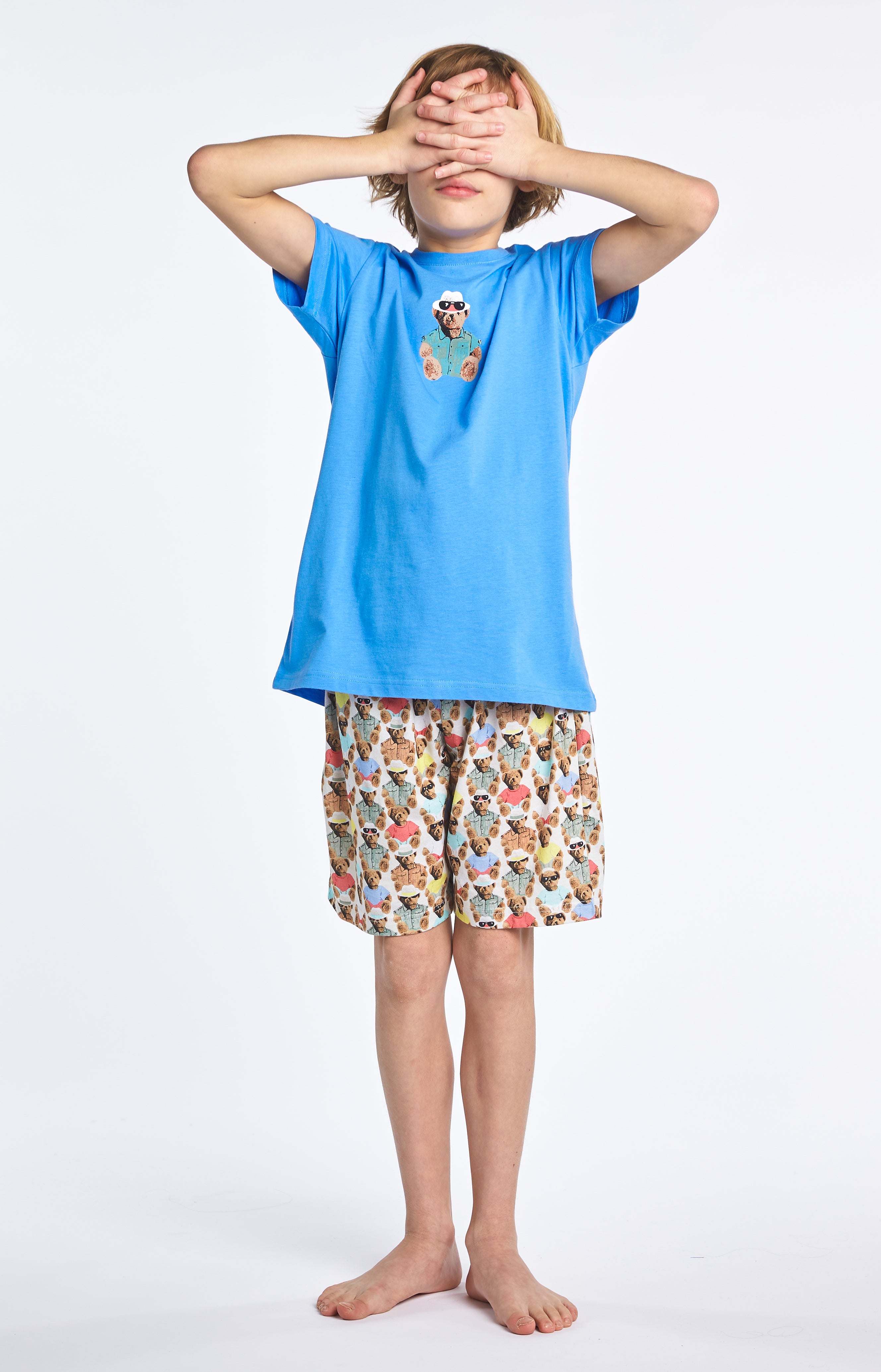 Pyjama court enfant Teddy Multicolore 3