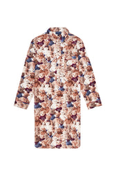 Chemise de nuit Grand-Père Femme Teddy Beige et Marron 6