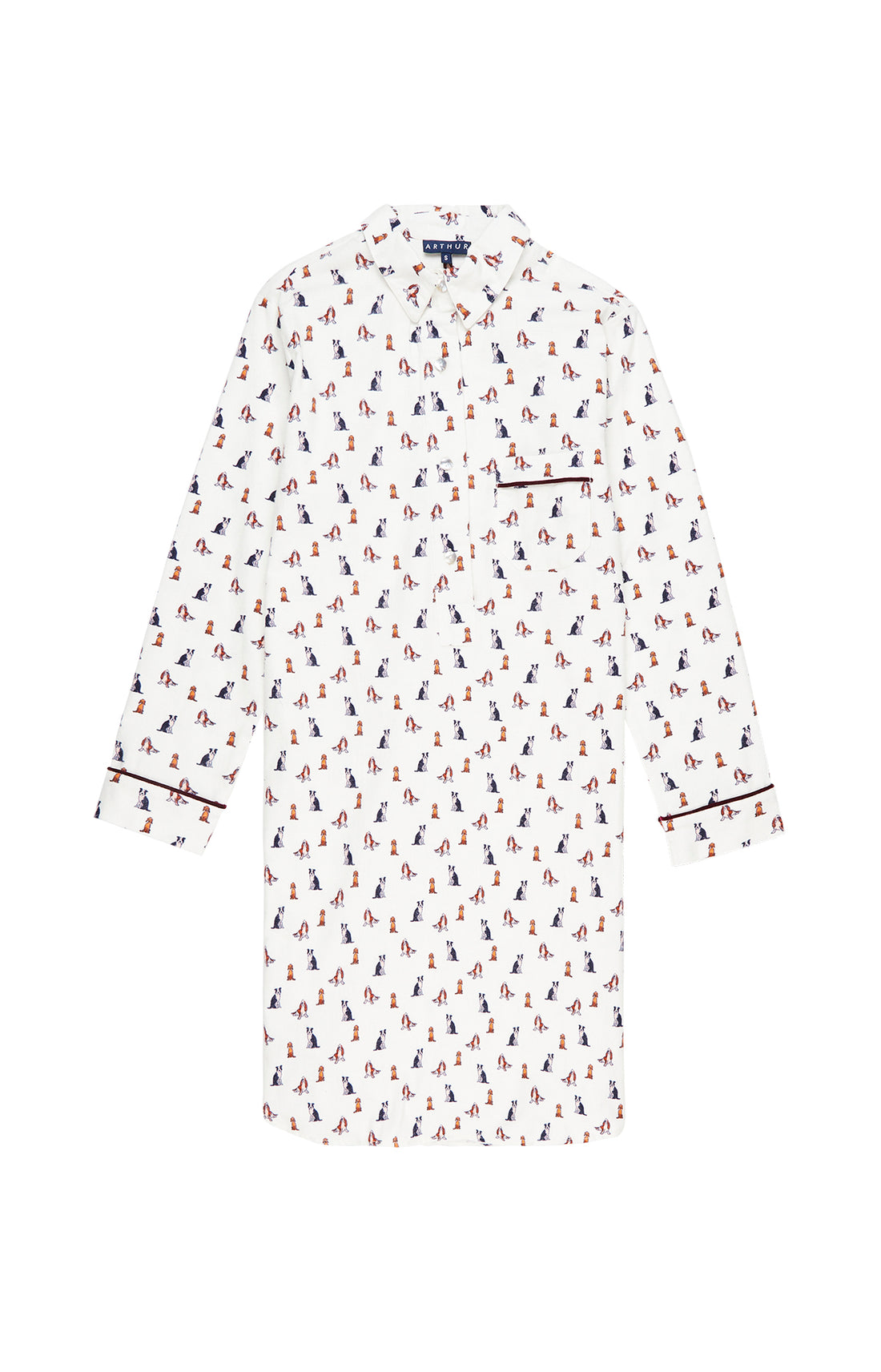 Coton Chemise De Nuit Grand Mère Blanche Chemise De Nuit Grand Père