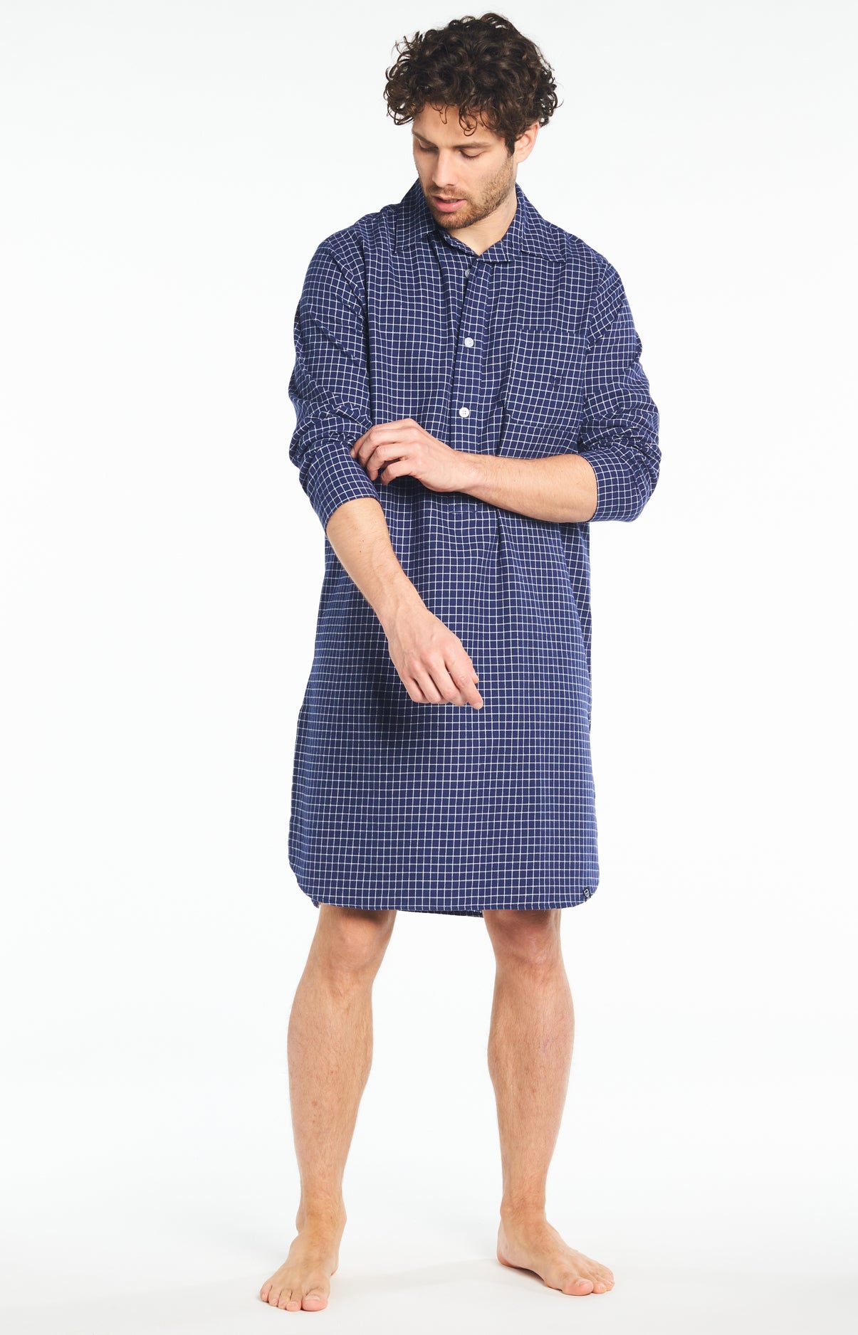TOM TAILOR GESTREIFTES - Chemise - blue fine stripe/bleu chiné TOM TAILOR GESTREIFTES - Chemise - blue fine stripe/bleu chiné