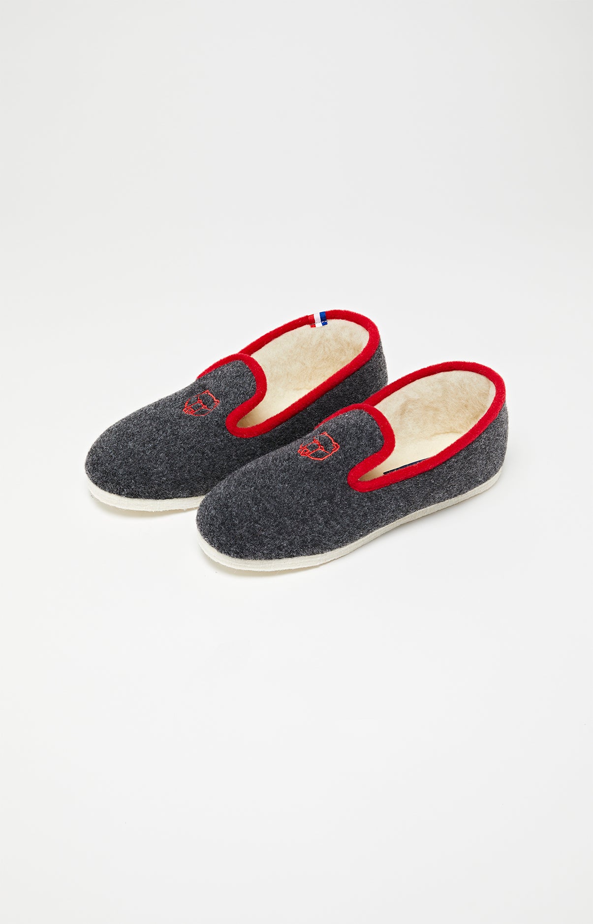 Slippers Wool - Gray