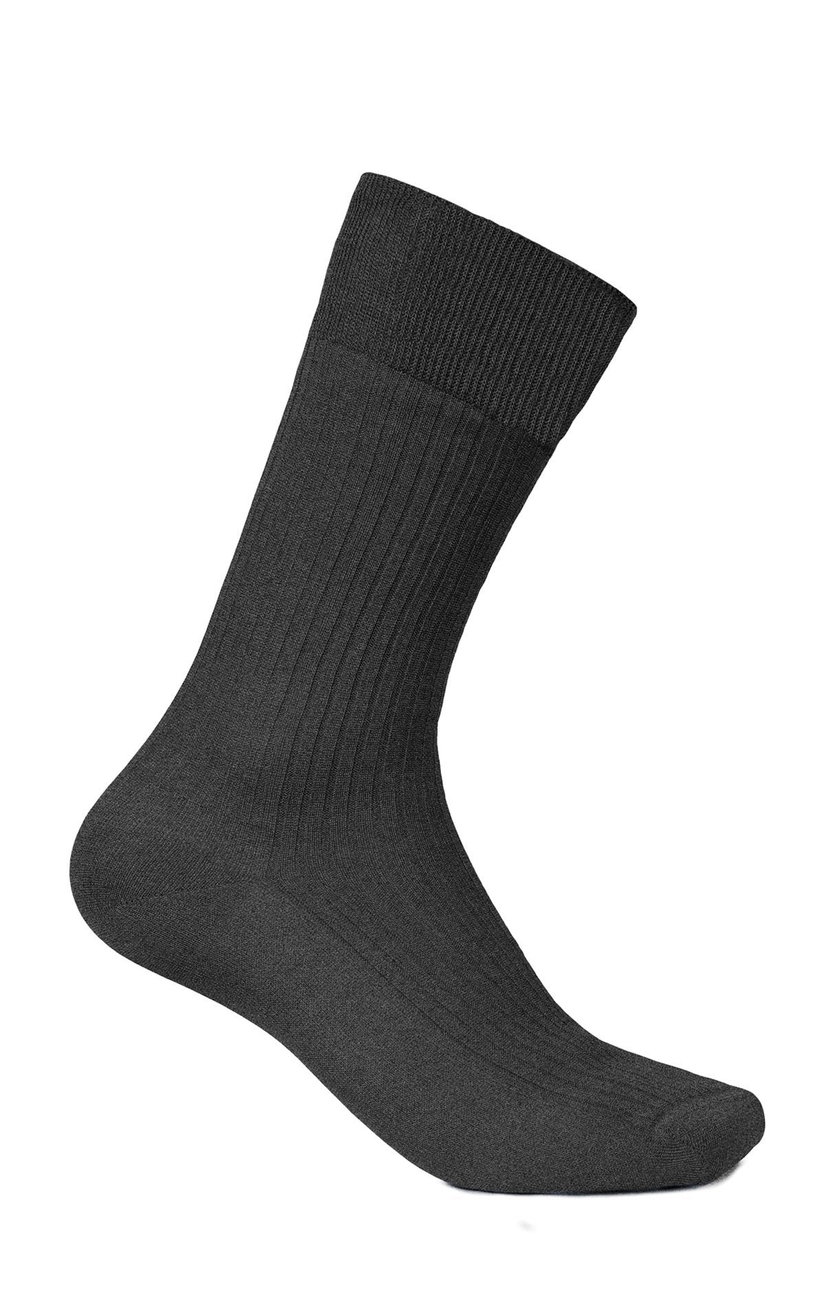 Pack 2 chaussettes Anthracite - Fil d&