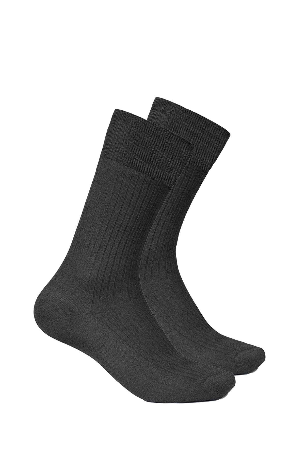 Pack 2 chaussettes Anthracite - Fil d&