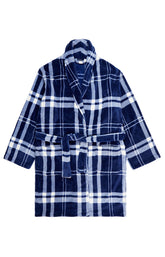 Robe de chambre Homme Polaire Big Carreaux Marine 5