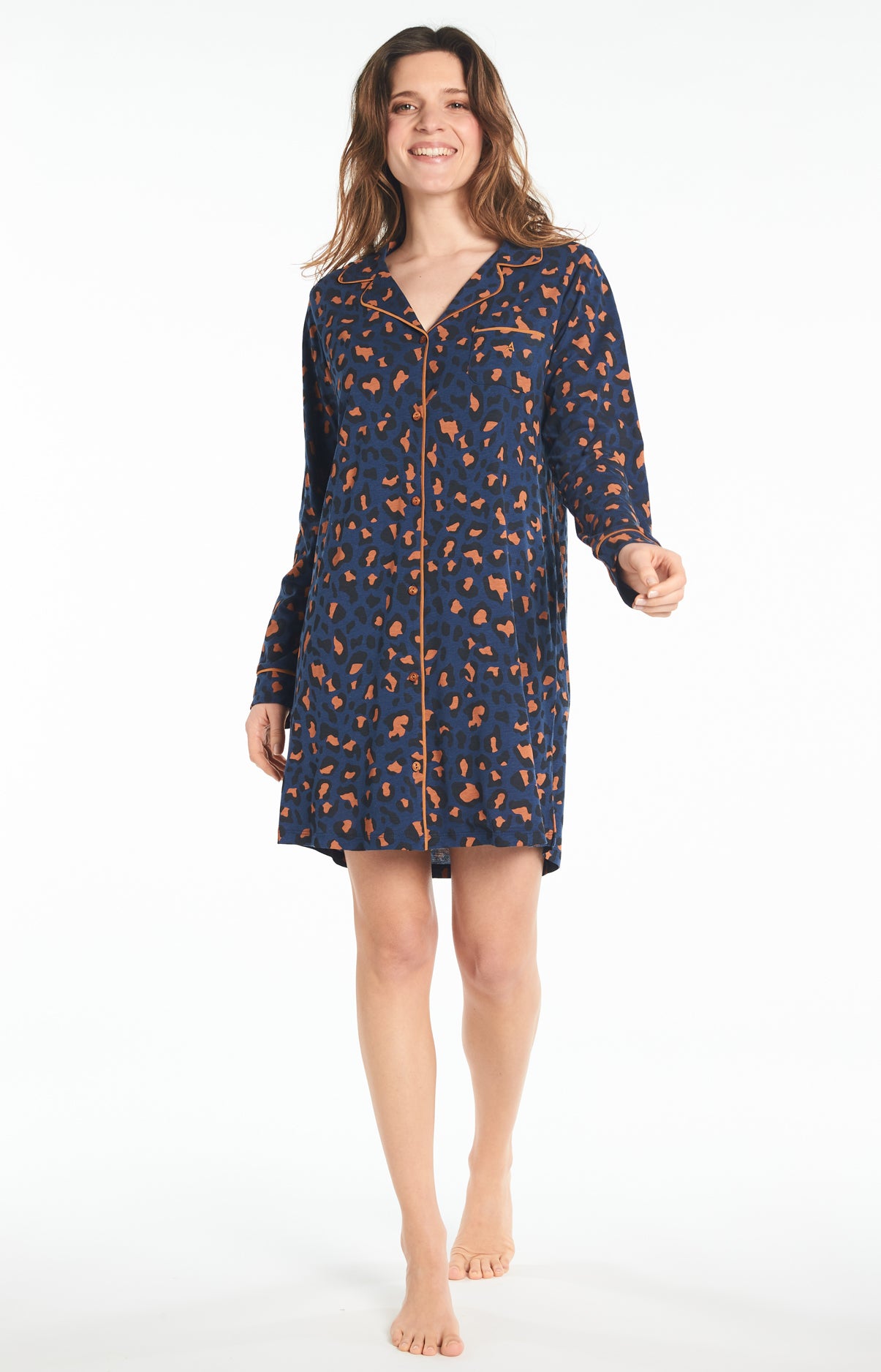 Chemise de 2025 nuit leopard