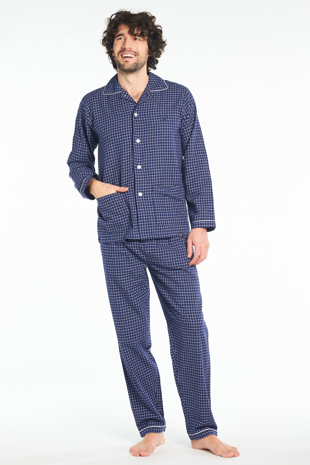 Pyjama Long Pilou Classique 5