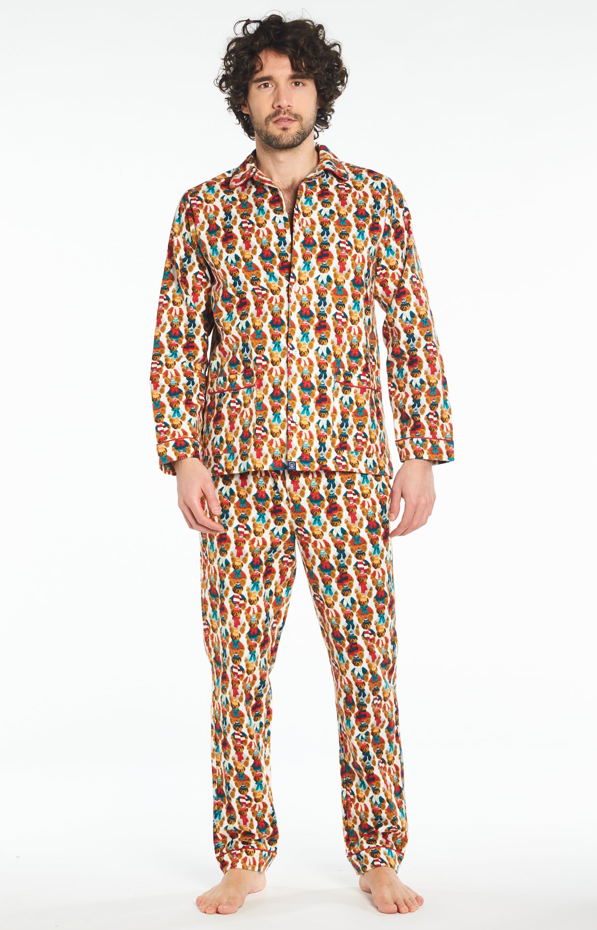 Pyjama Long Pilou Teddy 1