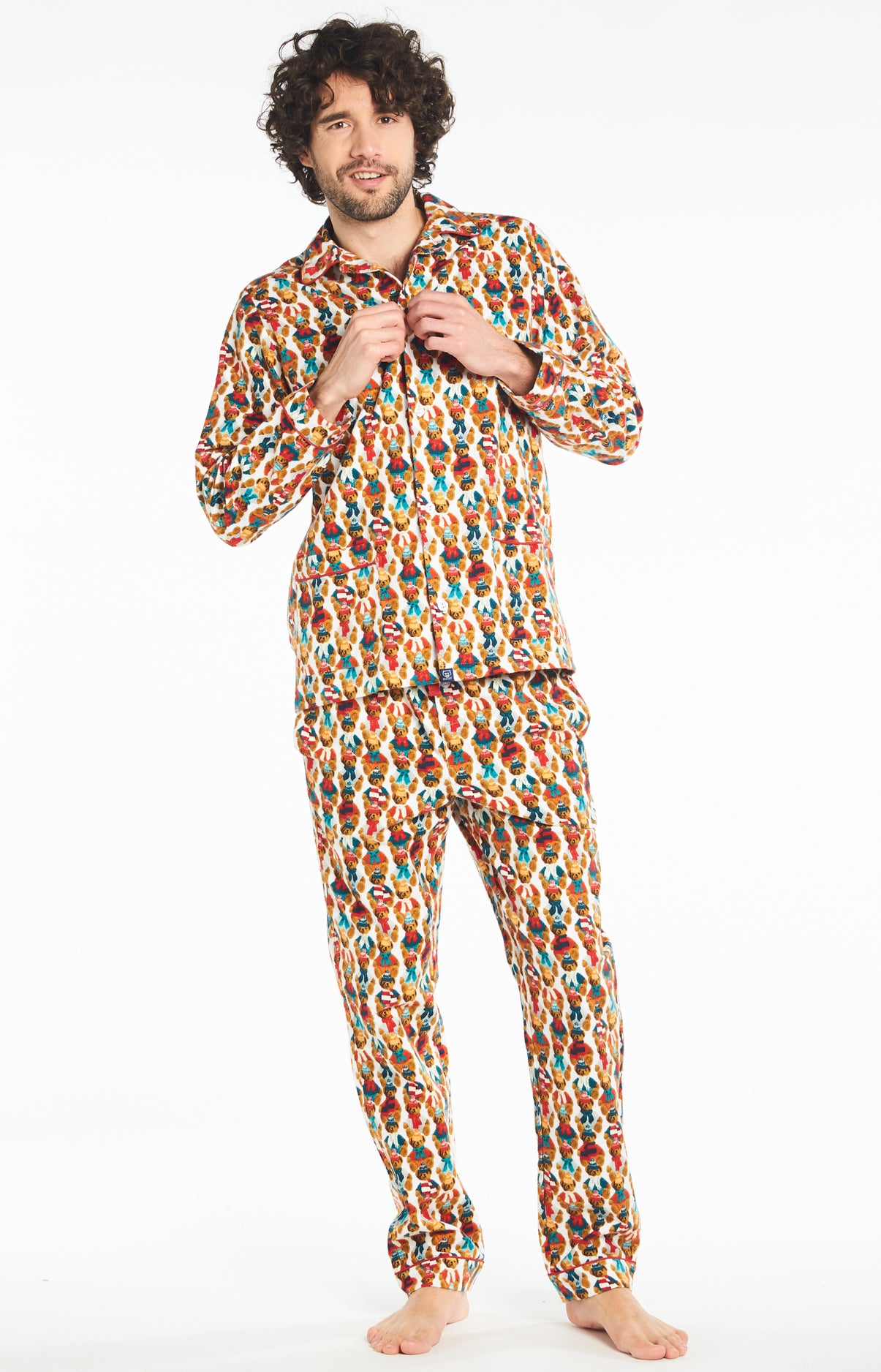 Pyjama Long Pilou Teddy 5