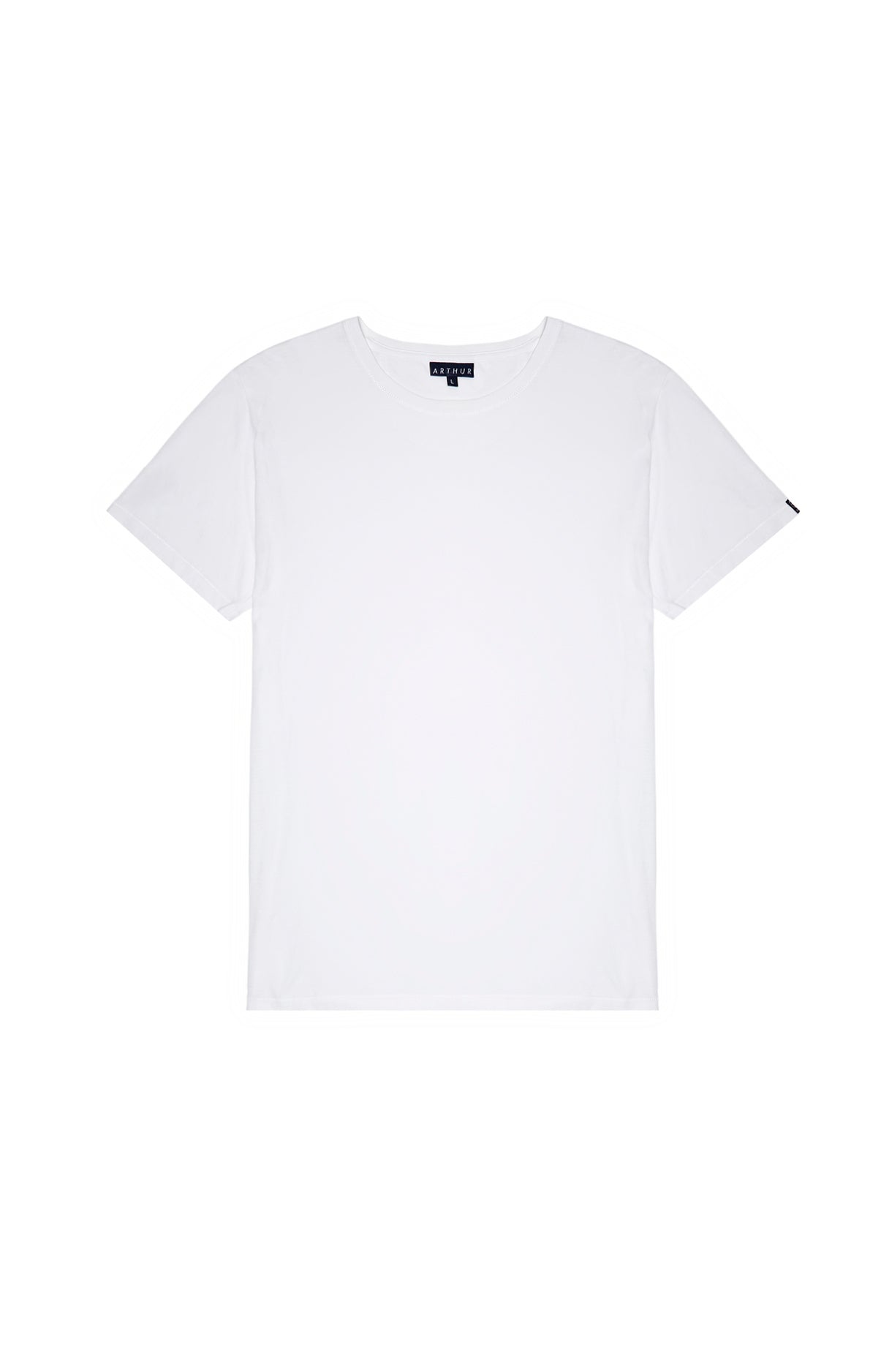 Tee-Shirt en coton pima Blanc 3