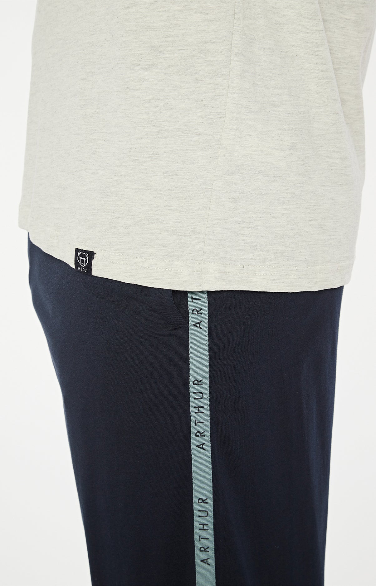 Pyjama Homme long Homme Trio Gris 6