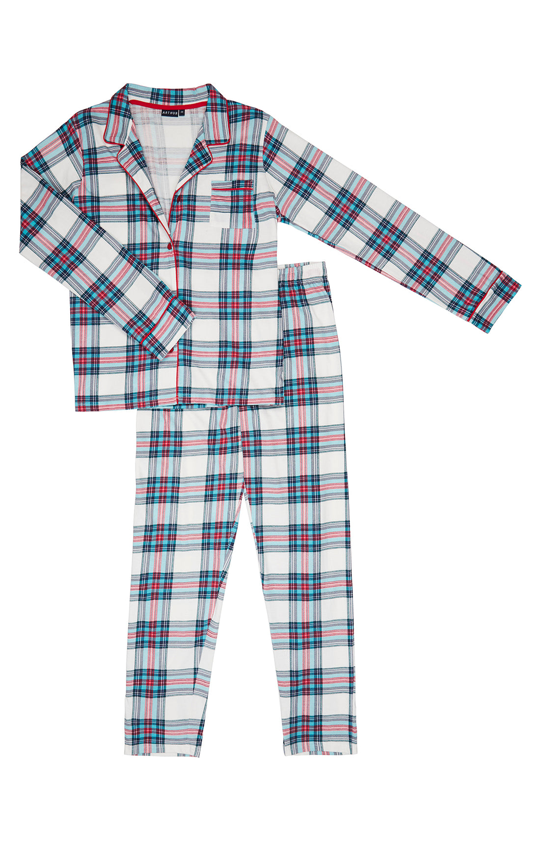 Long Buttoned pyjama - Honoré Ivory