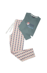 Pyjama long Homme Livre à Domicile Multicolore 3